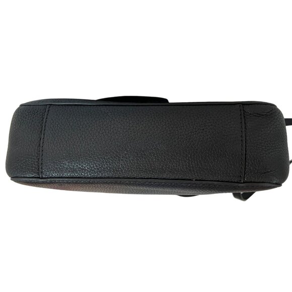 Michael Kors Medium Saffiano Leather Zip Tote Bag Black Pockets in & out - Picture 10 of 15